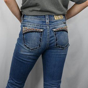 Miss Me Jeans - Miss Me Denim Boot Cut Jeans SZ: 29 Miss Me Jeans - Miss Me Denim Boot Cut Jeans SZ: 29